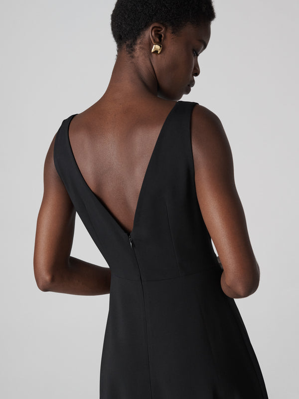 Diane Von Furstenberg Vivienne Dress D026ABLACKSVHC