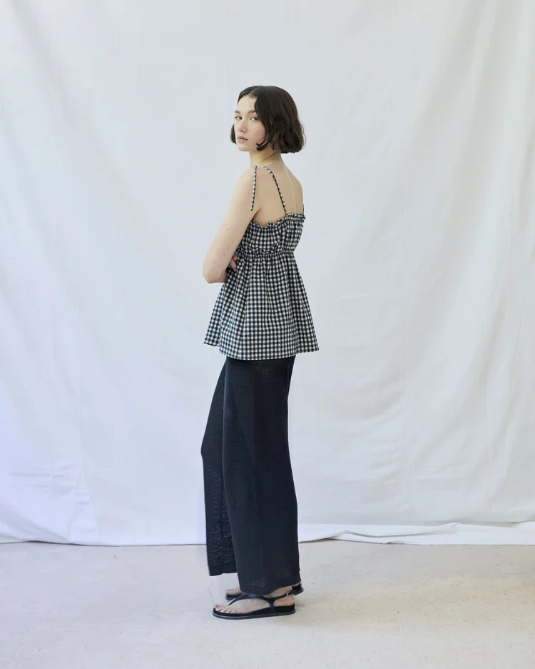 Diarte Bindi Gingham Top