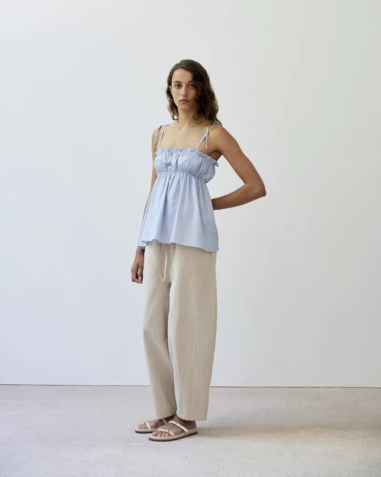 Diarte Bindi Pinstripe Top