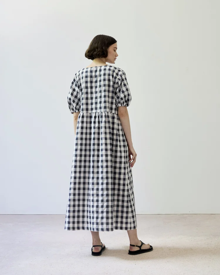 Diarte Blake Large Gingham Dress