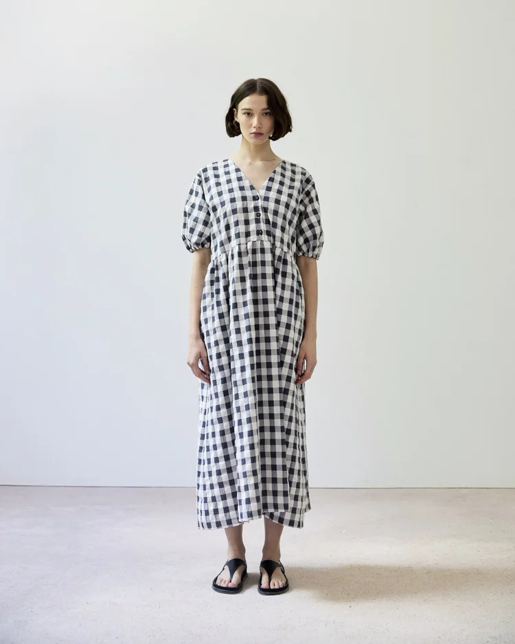diarte Blake Large Gingham Dress