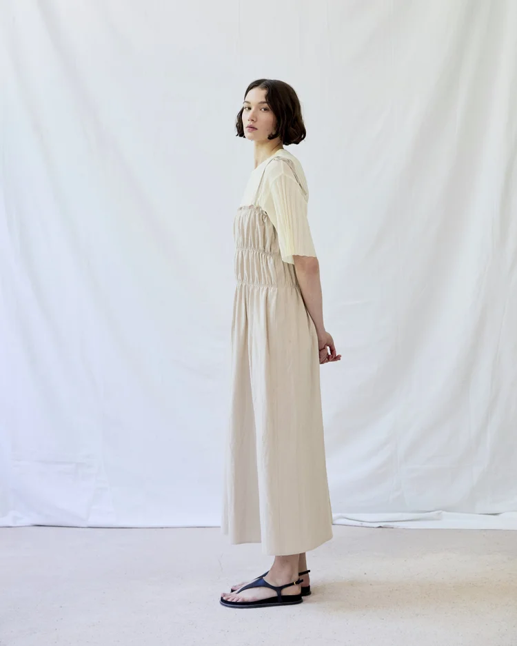 Diarte Cece Cotton Dress Sand