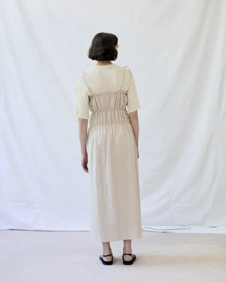 Diarte Cece Cotton Dress Sand