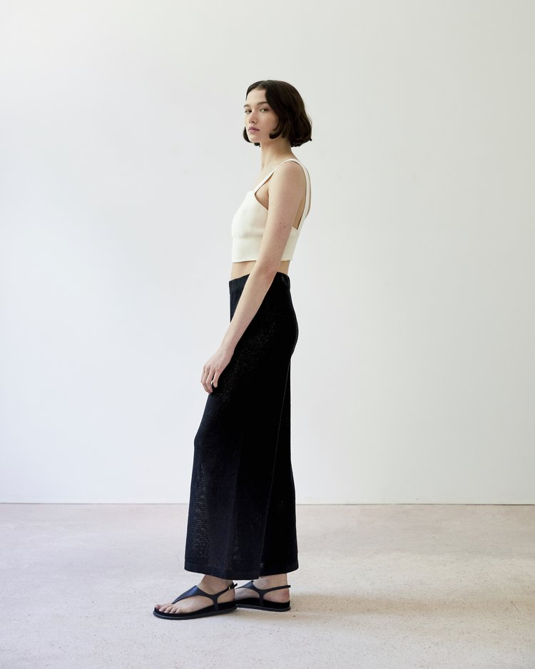 Diarte Cruz Top Raw White