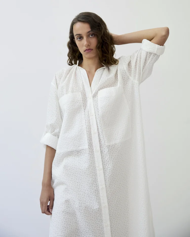 Diarte Frita Organza Dress