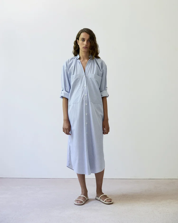 diarte Frita Pinstripe Dress