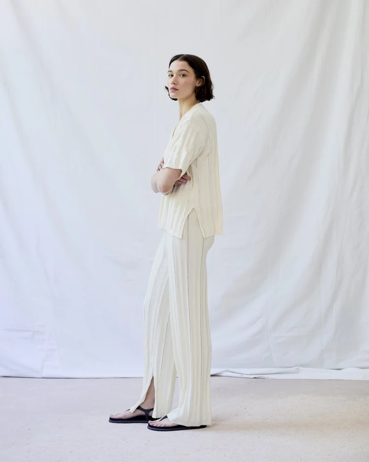 Diarte Fumo Pants Raw White