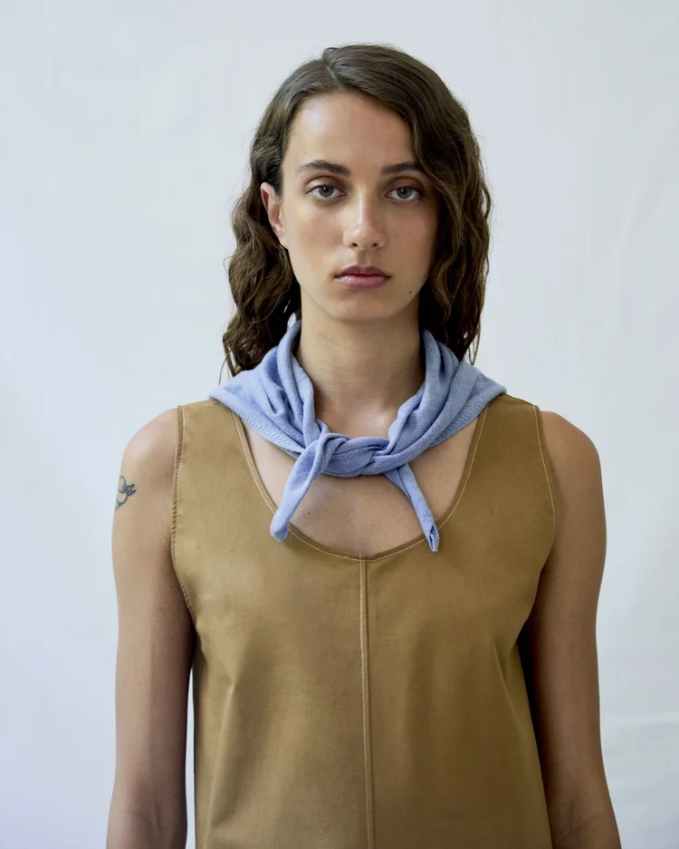 Diarte Lance Twill Jumpsuit Tobacco