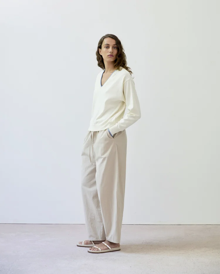 Diarte Loto Sweater Blue Detail