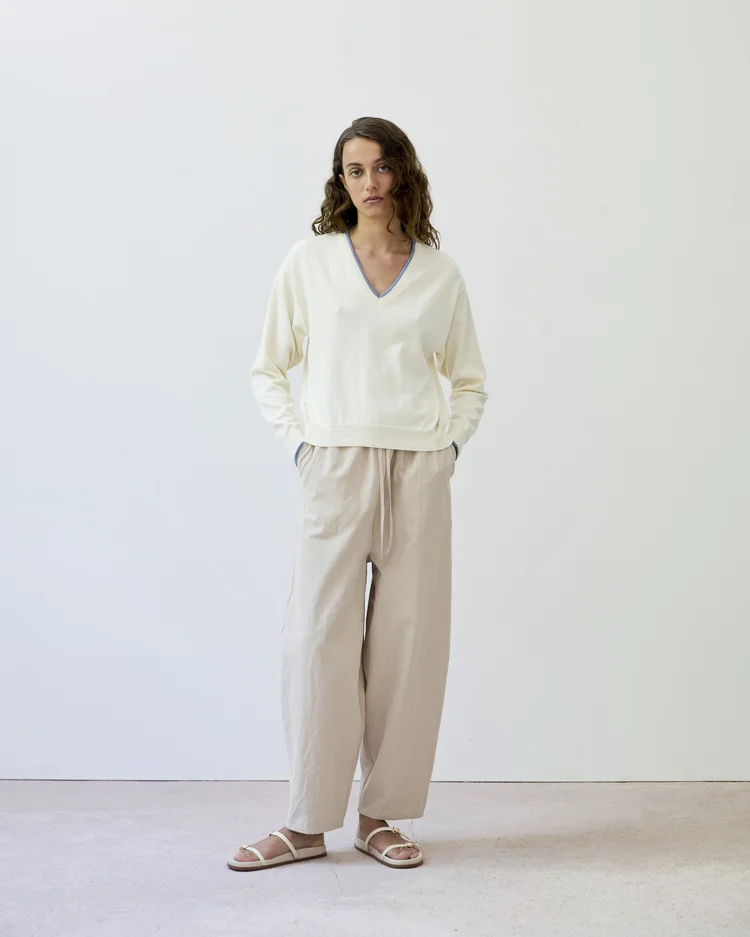 diarte Loto Sweater Blue Detail