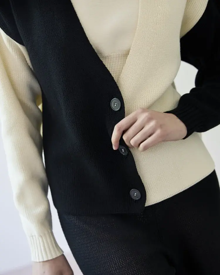 Diarte Nova Cardigan Color Block