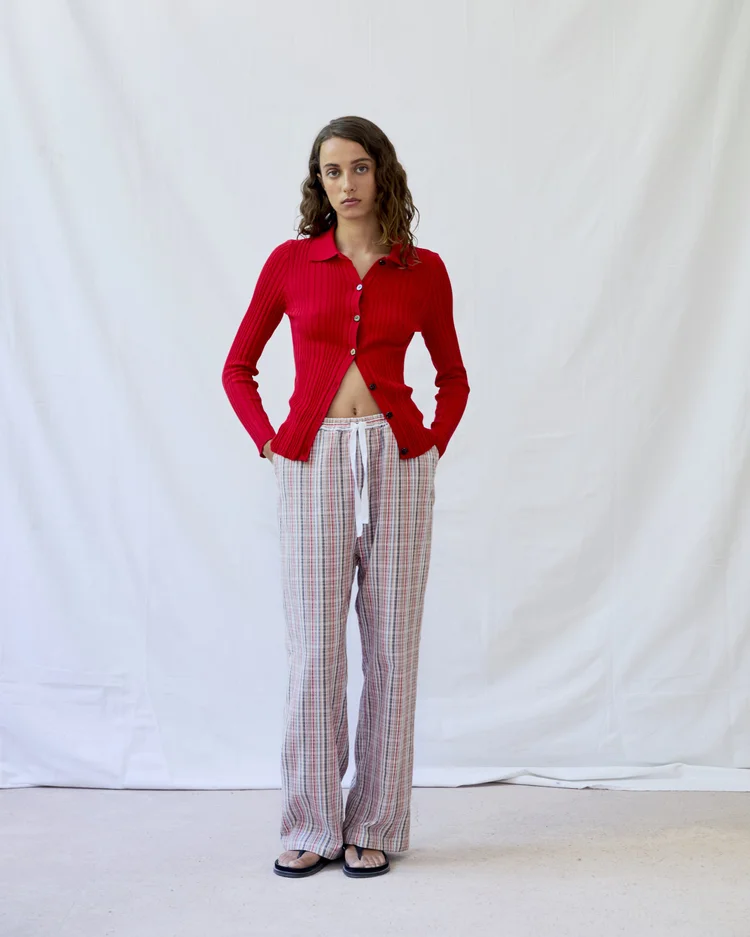 Diarte Osma Cardigan Red