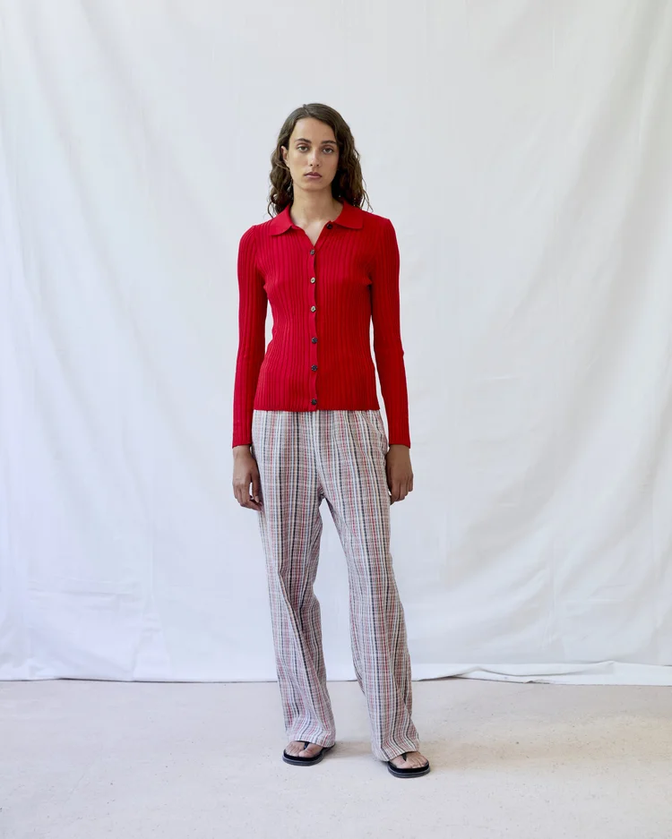 diarte Osma Cardigan Red