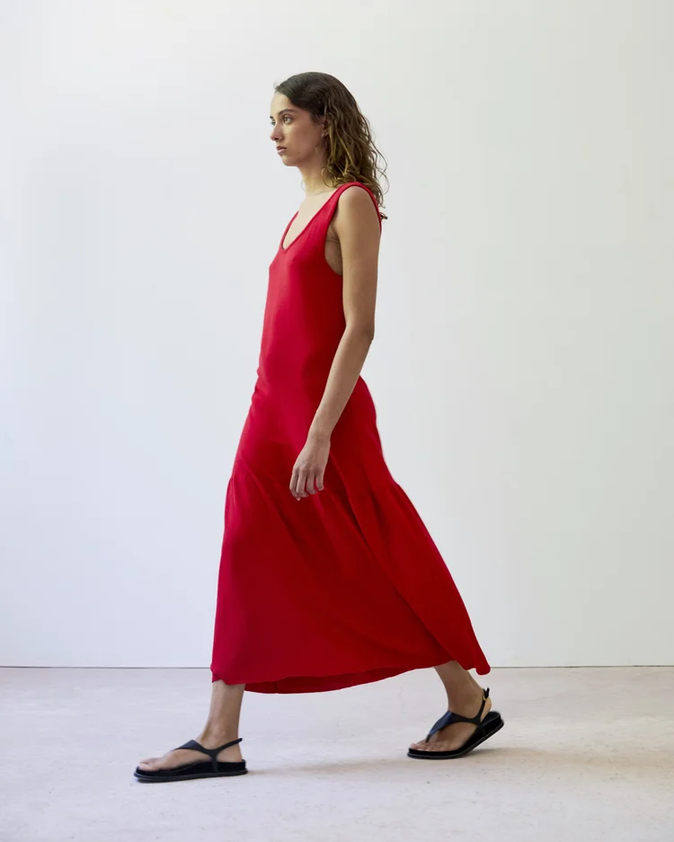Diarte Paloma Dress Red