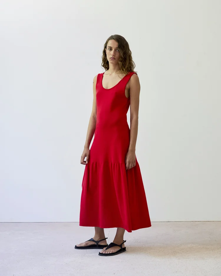Diarte Paloma Dress Red
