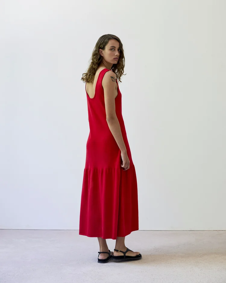 Diarte Paloma Dress Red