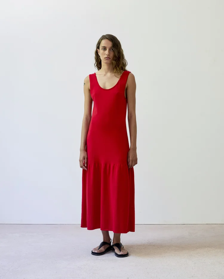 diarte Paloma Dress Red