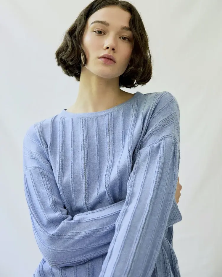 Diarte Roan Sweater Ice Blue