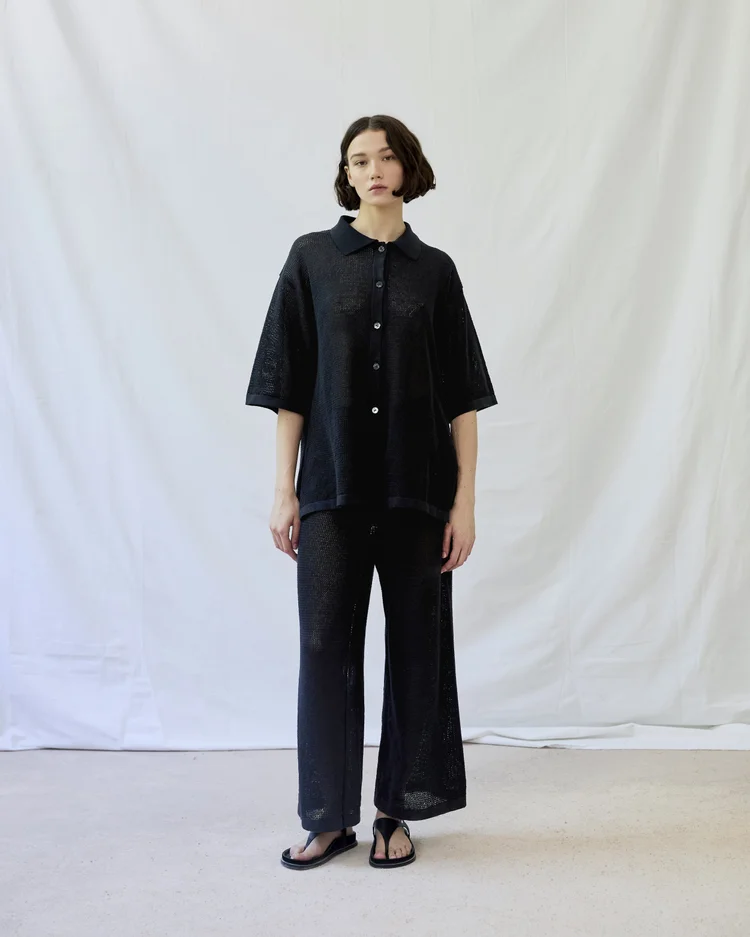 diarte Roxana Shirt Black