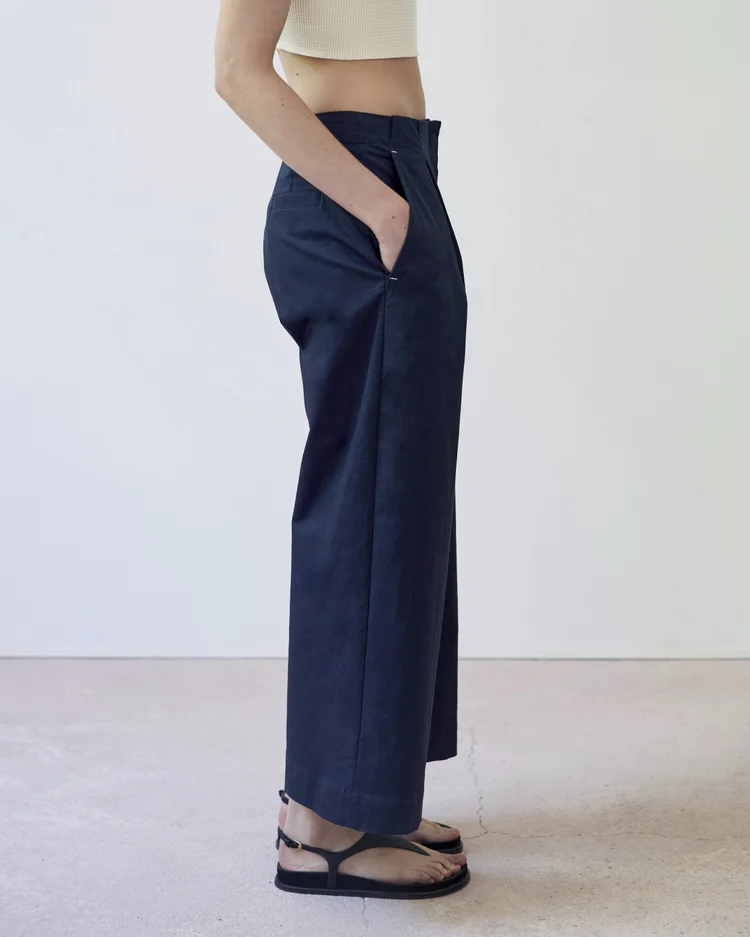 Diarte Rudy Twill Pants Navy