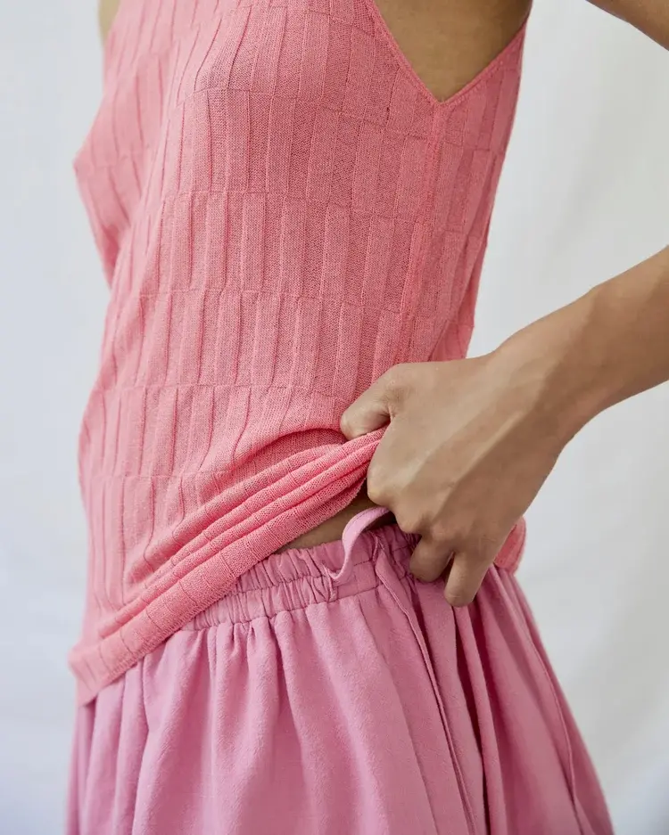 Diarte Salma Cotton Skirt Strawberry