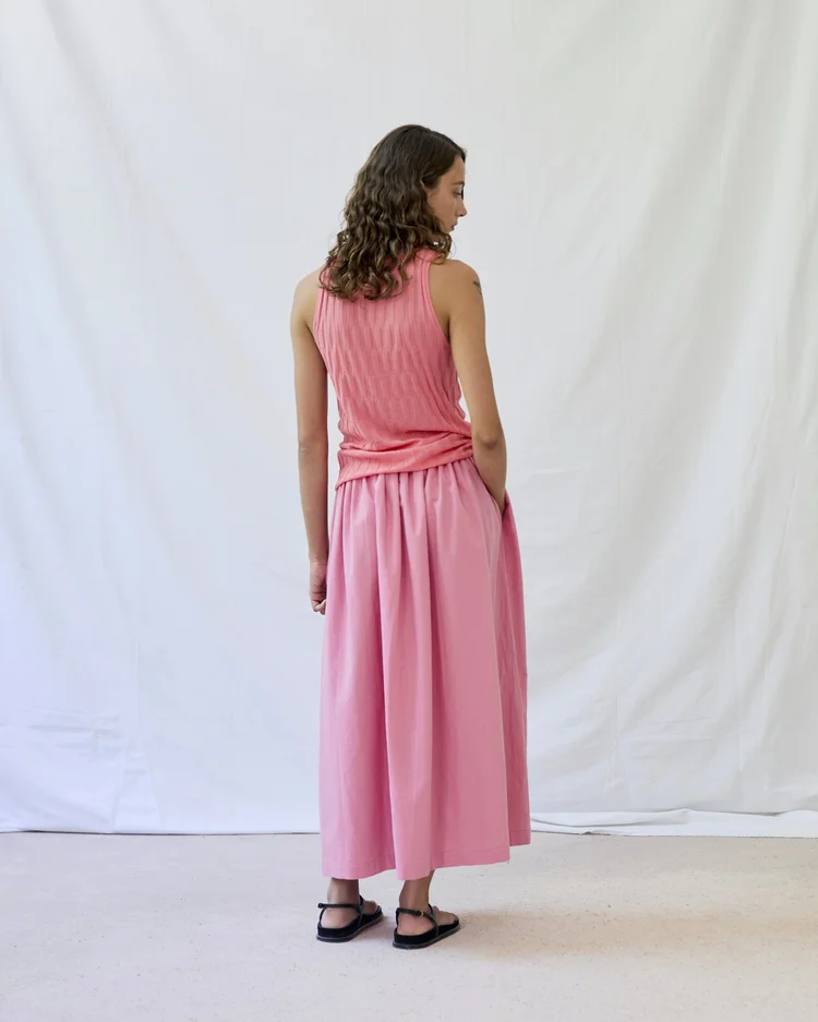 diarte Salma Cotton Skirt Strawberry