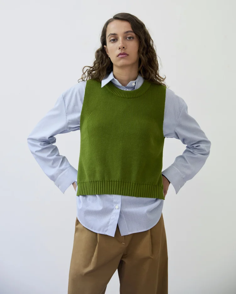 Diarte Sun Top Moss Green