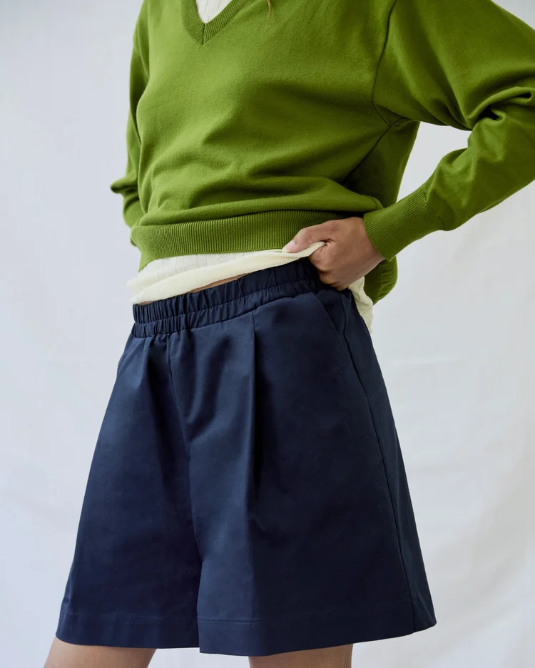 Diarte Trail Twill Shorts Navy