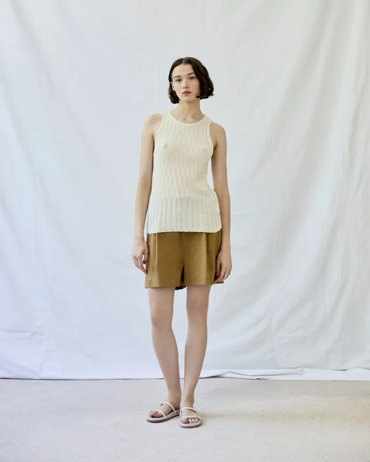 Diarte Trail Twill Shorts Tobacco