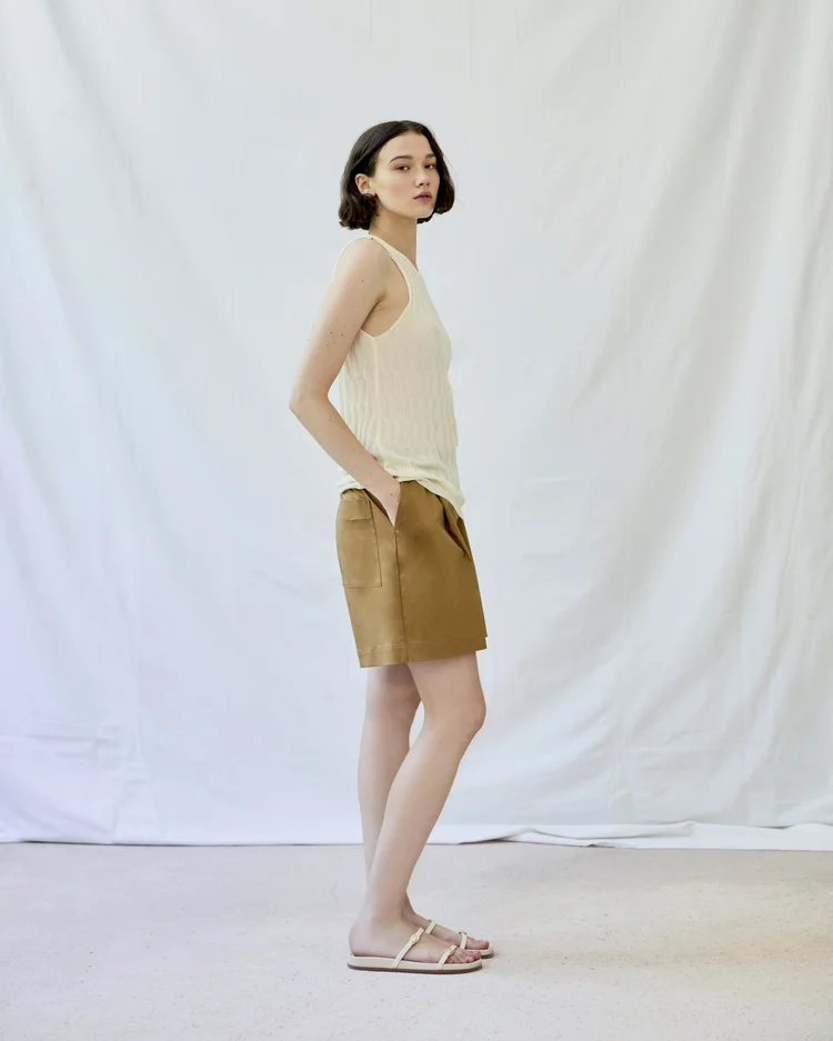 diarte Trail Twill Shorts Tobacco