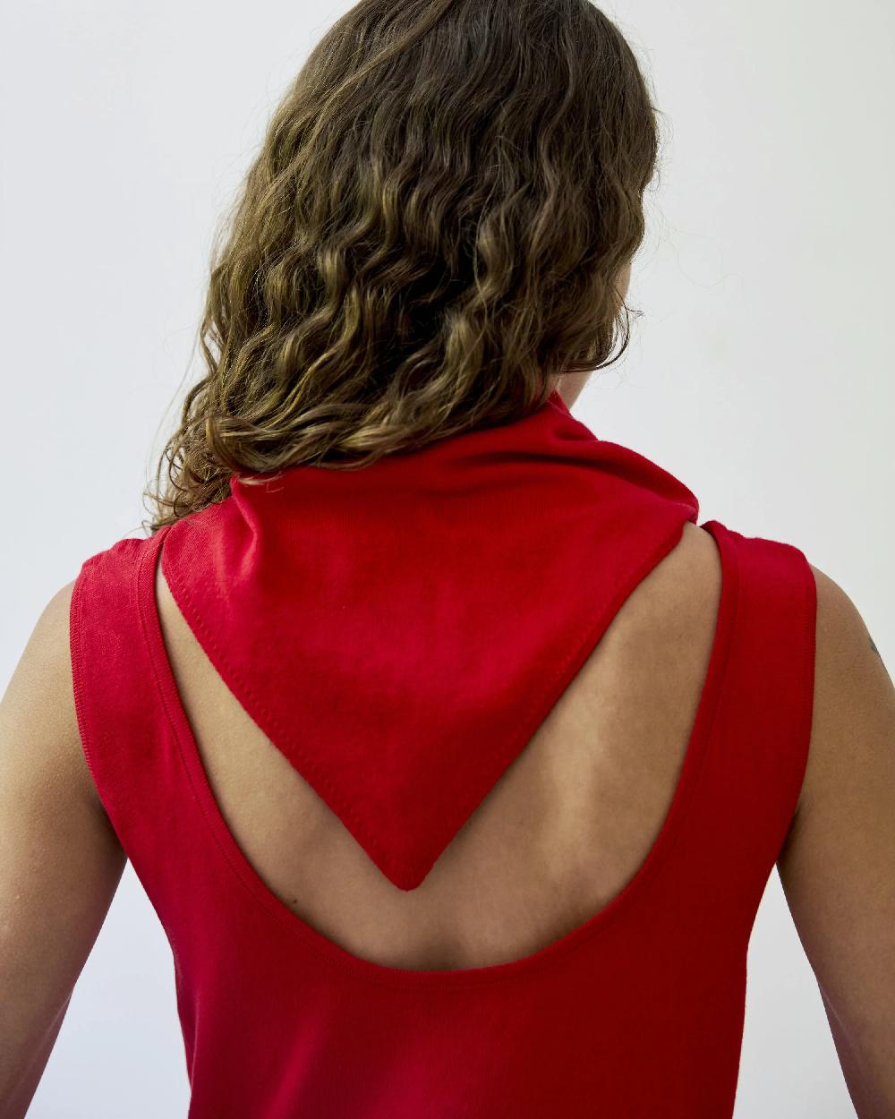 Diarte Triangle Bandana Red