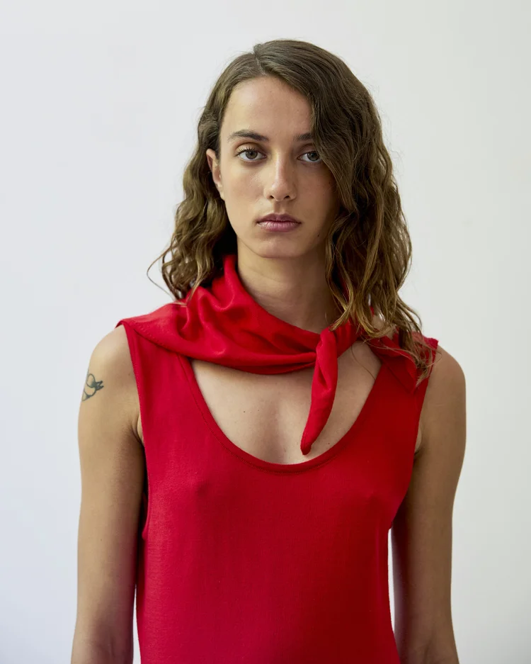 diarte Triangle Bandana Red