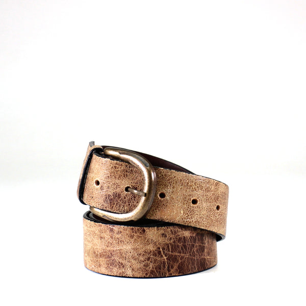 Diba Diba True Women's Vintage Leather Belts Charcoal Vintage Leather
