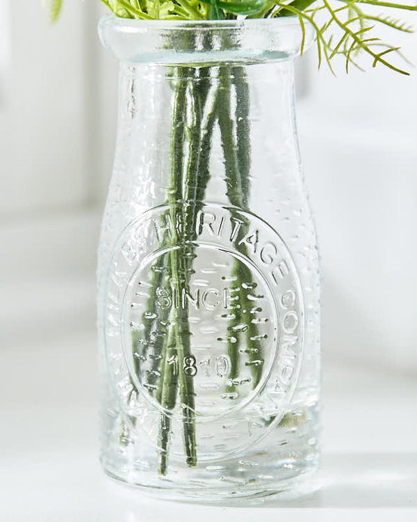 Dibor Buttercup Floral Spring Houseplant In Bottle Vase