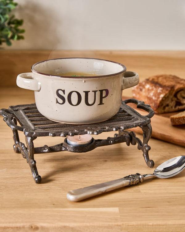 dibor Cast Iron Hot Plate with Single Tealight Holder