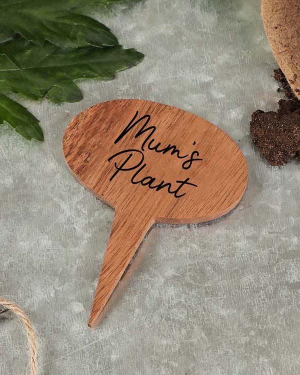 Dibor Dark Green Welly Boot Planter With Personalised Marker