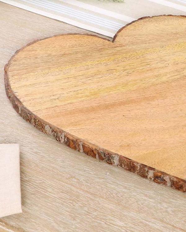 Dibor Acacia Wood Heart Chopping Board