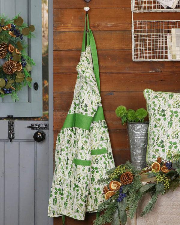 Dibor Adult Botanical Kitchen Pinny Apron