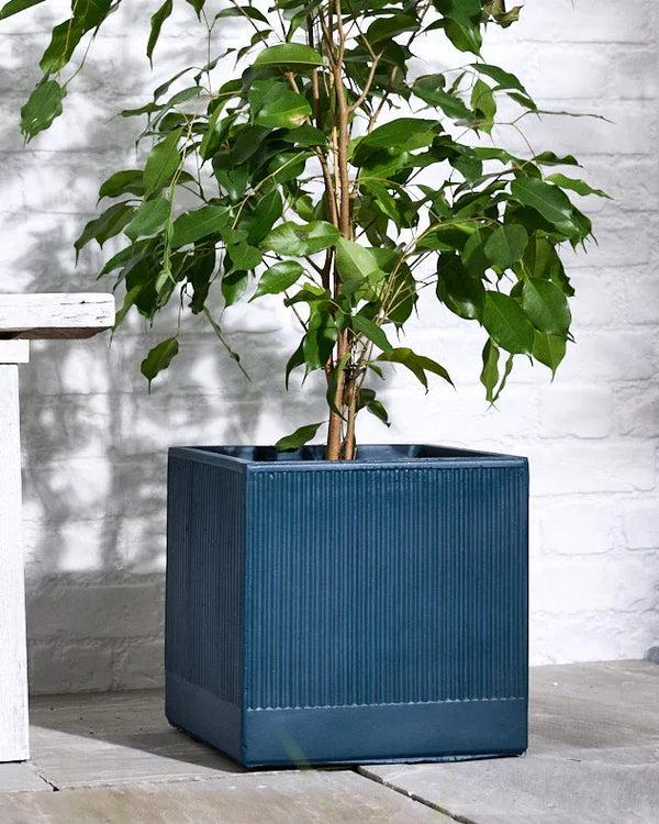 Dibor Agri Blue Ribbed Planter Collection