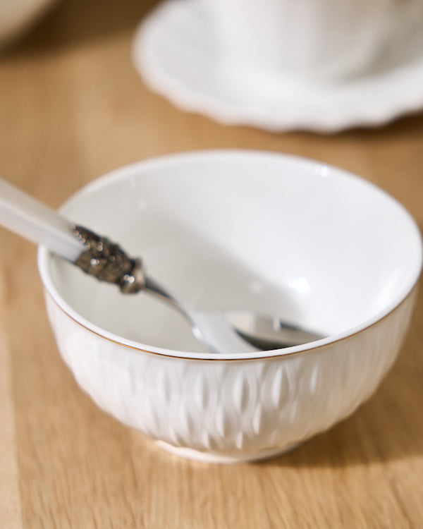 Dibor Albi White Ceramic Bowl