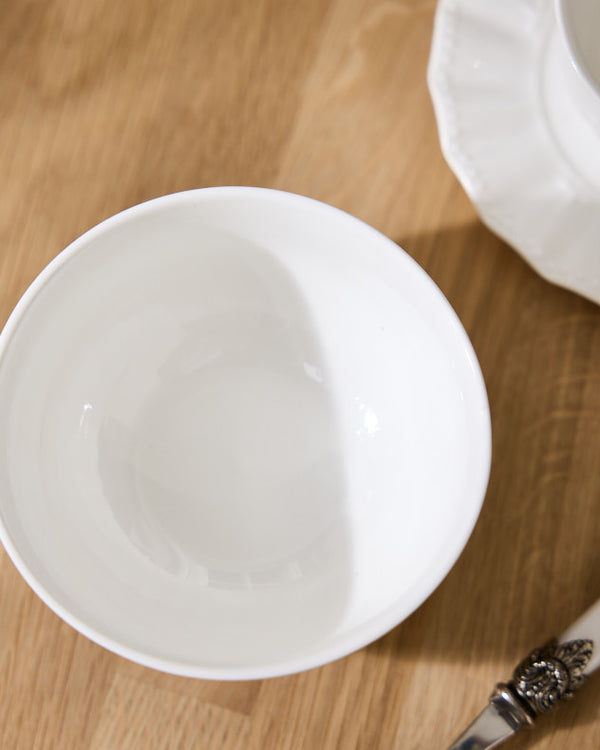 Dibor Albi White Ceramic Bowl