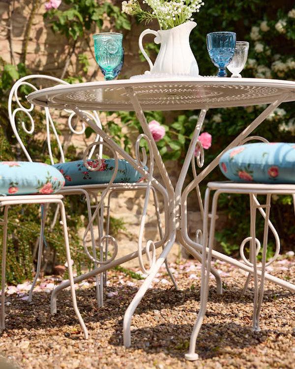 Dibor Amelie Four Person Iron Bistro Set