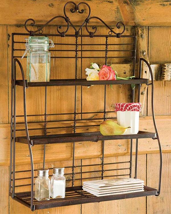 Dibor Amore 3 Tier Kitchen Wall Shelf