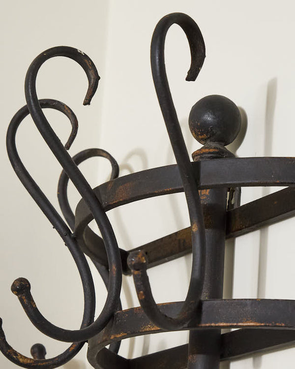 Dibor Antique Effect Wall Coat Rack