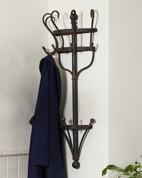 dibor Antique Effect Wall Coat Rack