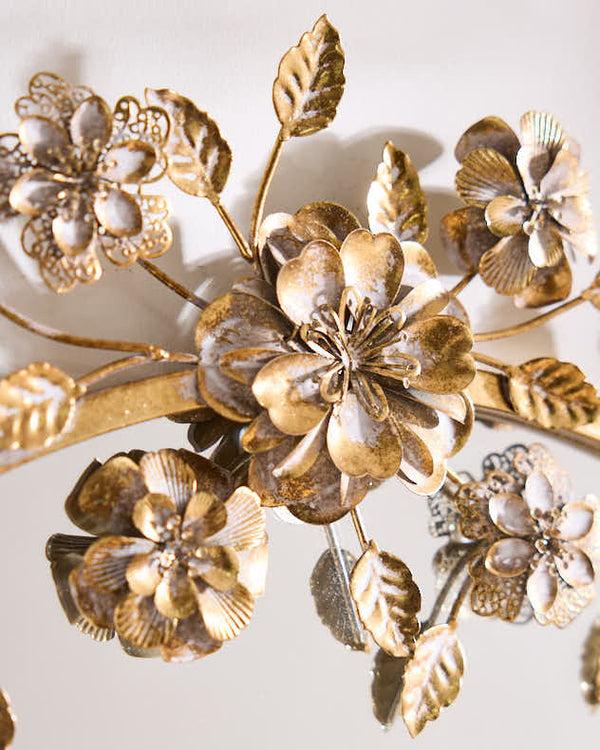 Dibor Antique Rose Golden Mirror