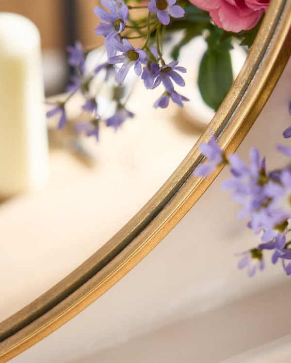 Dibor Antique Rose Golden Mirror