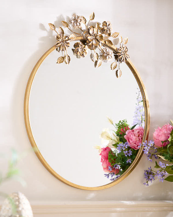 dibor Antique Rose Golden Mirror