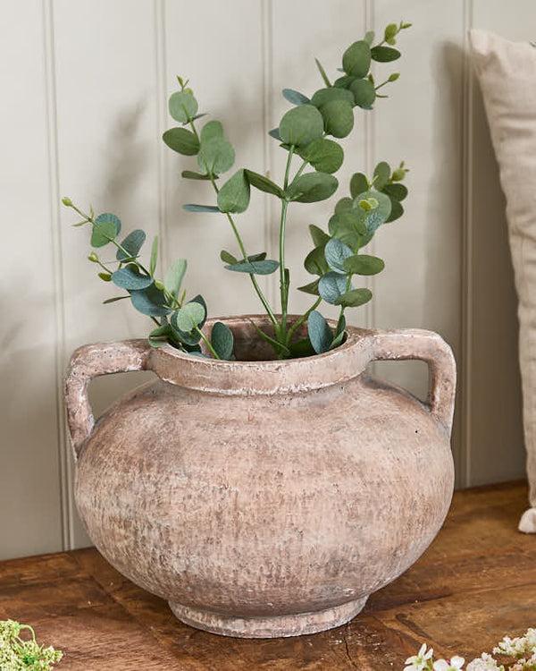 Dibor Antique Style Brown Pelike Vase