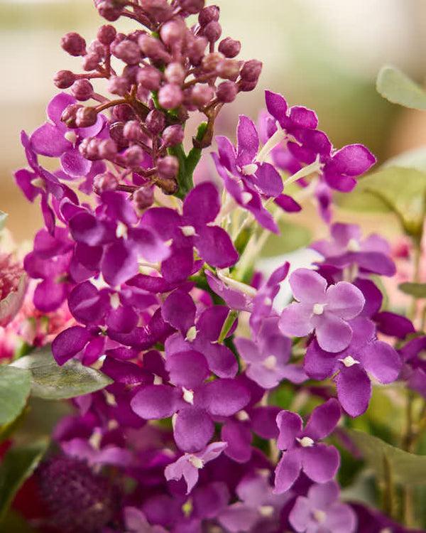 Dibor Artificial Spring Blooms In Jug Vase